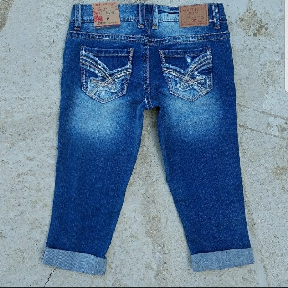 Pair of amethyst Jean Capri.